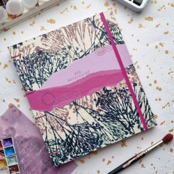 Carnet artisanal Mes aquarelles papier Fabriano