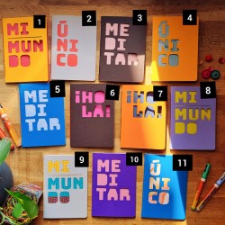 Carnet artisanal les mots du monde
