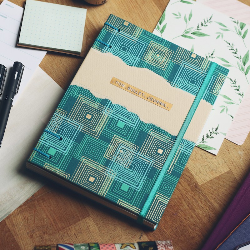 Carnet artisanal pour bullet journal