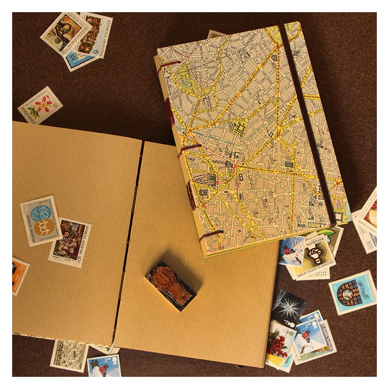 Carnet de voyage, kraft