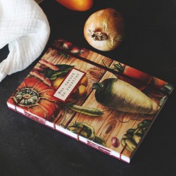 Carnet de recette à remplir A5 artisanal légumes 02