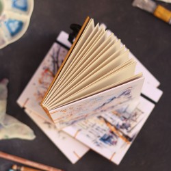 Carnet a dessins A5 collaboration Marielle Durand papier Essentia