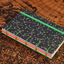 Carnet copte A6 constellation