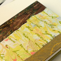 Carnet calligraphié - aquarelle