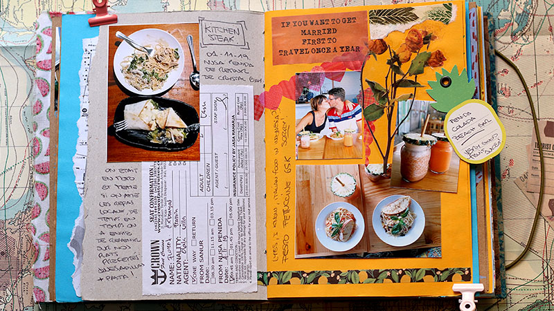 comment créer un carnet de voyage style scrapbooking 05