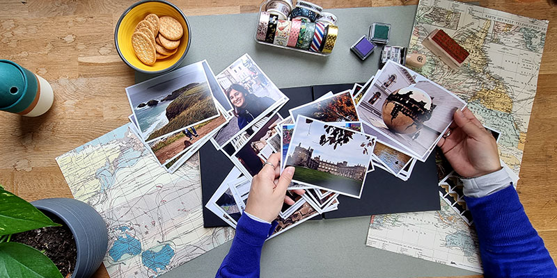 Petits secrets DIY pour décorer un album photo scrapbooking